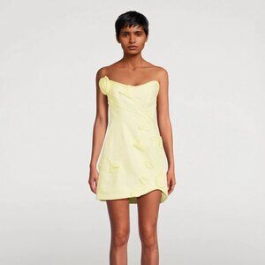 Zimmermann Women's Yellow Matchmaker Rose Mini Dress